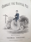 Charley the bicycle pet. A1879.888Copyright Cambridge University Library