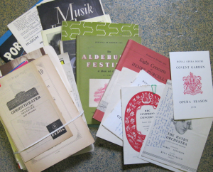 Programmes from the Hans Keller archive